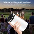 thumbnail image 3 of Methold Proyector 720P para un excelente rendimiento Proyector Led Proyector elegante Proyector de experiencia teatral Proyector Android Sistemas de cine en casa AU, 3 of 6