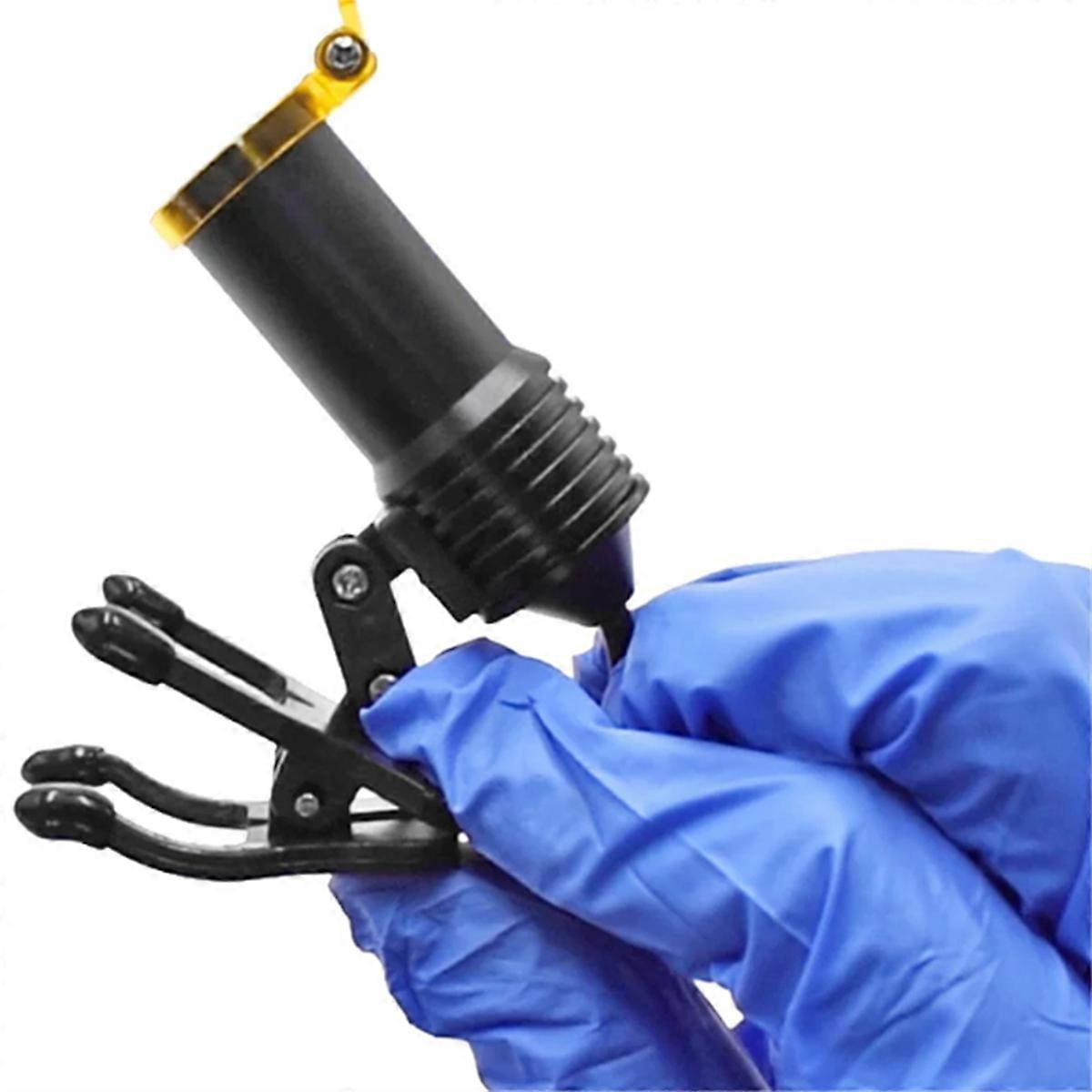 Dental Loupe 5W LED Headlight Dentists Headlamp with Glasses Clip Loupe Spotlight Illuminator UBS C