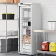 thumbnail image 4 of 24 in. 12 cu. ft. Commercial Auto Defrost Glass Door Reach-In Freezer in White (KM-RIF-1GD12C-A), 4 of 12