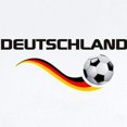 thumbnail image 2 of CafePress - Soccer Deutschland 1 Body Suit - Baby Light Bodysuit, Size Newborn - 24 Months, 2 of 4