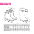 thumbnail image 3 of Addie & Tate Unisex Rain Boots Kids & Toddlers - Size 8T-12 - Dino/Hearts, 3 of 8