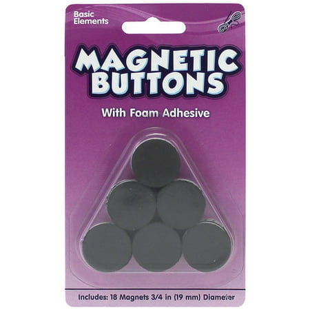 buttons magnetic adhesive foam craft each walmart