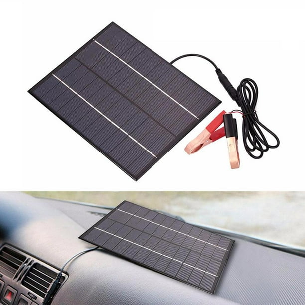 Panel solar 5,5 W 12V BLESIY mantenedor Generador de energía portátil