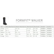 Ossur Formfit Walker Boot (Non-Air) - Medical Grade Immobilization for Strains, Sprains & Stable Fractures | Wide Bottom Promotes a Stable, Natural gait | Breathable Material (Low Top, Medium)
