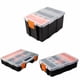 thumbnail image 2 of Naiovety Caja organizadora de tornillos extraíble de ABS para guardar brocas, divisores ajustables, organizador de almacenamiento de tornillos Almacenamiento y organización del hogar do, 2 of 6