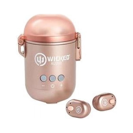 UPC: 0712949012081 | Wicked Audio WI-TW3853 Syver TWS 2-in-1 Bluetooth Speaker  Rose Gold