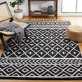 thumbnail image 2 of SAFAVIEH Metro Fletcher Medallion Area Rug, Black/Ivory, 3' x 5', 2 of 8