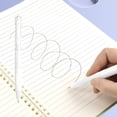 thumbnail image 5 of Summer Saving!Back_to_School Supplies Under $1 dollars!Gel Pens, Gel Pens Fine Point 0.5mm Smooths Writing Retractable Gel Pens With Refillable Ink For OfficeAnd Journaling Use 1ml, White, 5 of 7