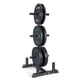 thumbnail image 1 of Set de discos de peso CAP Barbell de 160 lb con rack de almacenamiento, 1 of 8