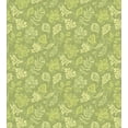 thumbnail image 3 of Leaves Duvet Cover Set, Demonstration of Various Plantation Leafy Items in Tones of Green Olive Green, Decorative 2 Piece Bedding Set with 1 Pillow Shams, Twin Size, Green Pale Green, by Ambesonne, 3 of 3