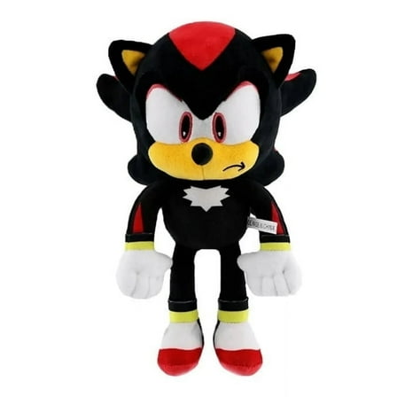 Shadow Sonic The Hedgehog Plush Toy, Soft Stuffed Collectible