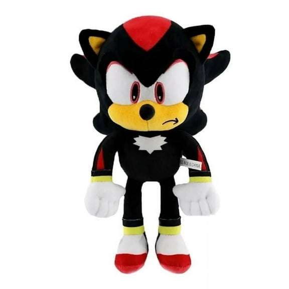 Shadow Sonic The Hedgehog Plush Toy, Soft Stuffed Collectible