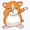 1pcs, variant on Cute Dabbing Hamster Owner Rodent Furbaby Pet Animal Sticker