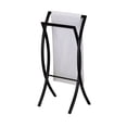 thumbnail image 3 of Coronado Modern Double Freestanding Bathroom Towel Rack Stand, Black Metal, 3 of 3