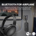 thumbnail image 2 of Avantree Relay Premium Airplane Bluetooth 5.3 Adapter, BTTC-218, 2 of 9