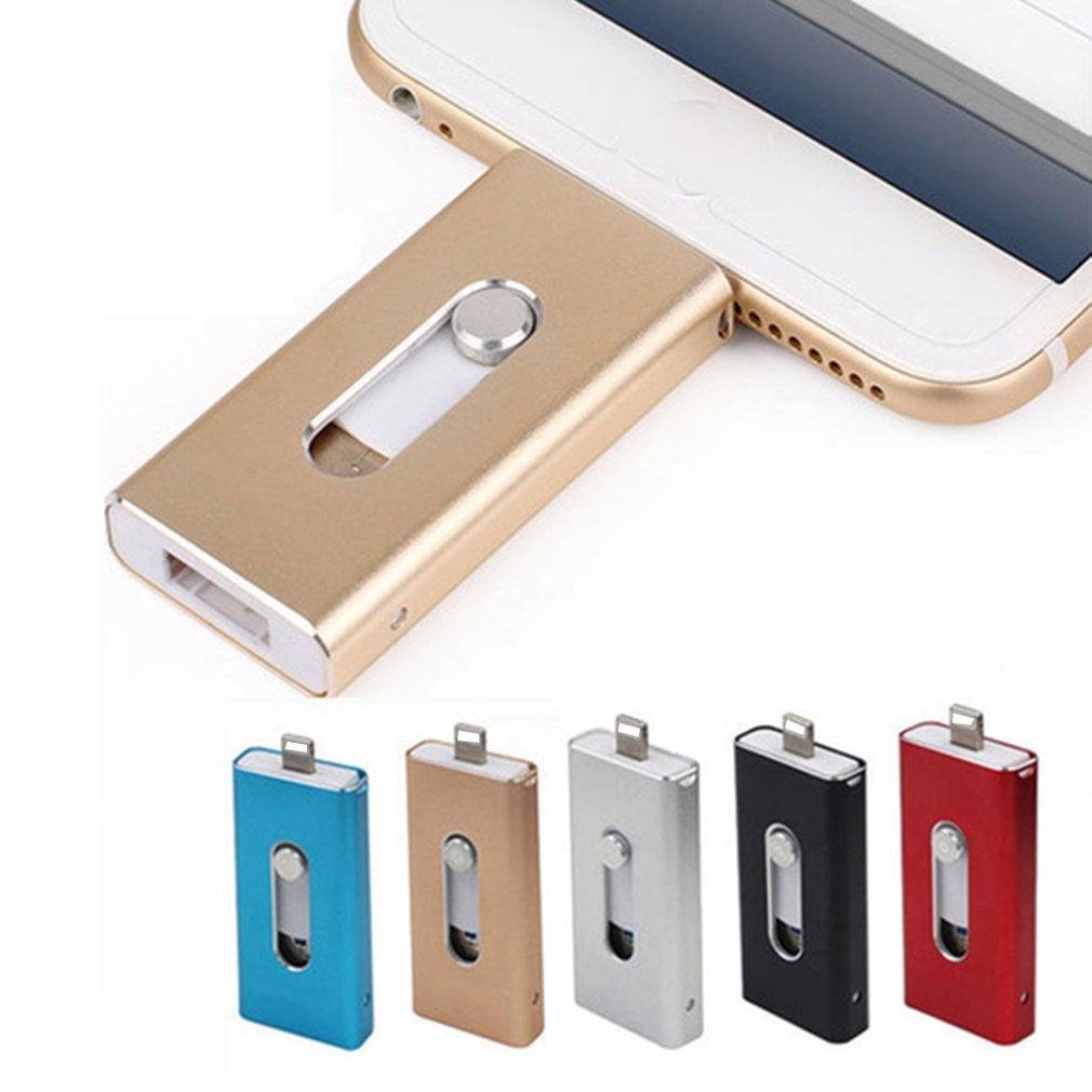 Usb Flash Drive For Iphone X / 8/7/7 Plus / 6 Pen Drive Hd Memory Stick