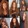 thumbnail image 2 of Extensiones de cabello Nuailisex Color #30 Brown Deep Wave 25-35 cm, 2 of 8