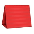 thumbnail image 2 of DOLITY Tabletop Pocket Chart Desktop Card Display Stand for Office School Classroom red, 2 of 9