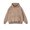 Z-Khaki, variant on Solid Letter Hoodies for Women Long Sleeve Hooded Sweatshirt Fall Casual Pullover