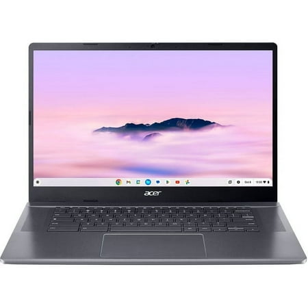 Acer - Chromebook Plus 515 – 15.6" Full HD Laptop - Intel Core i3-1215U with 8GB LPDDR5X – 128GB UFS - Steel Gray
