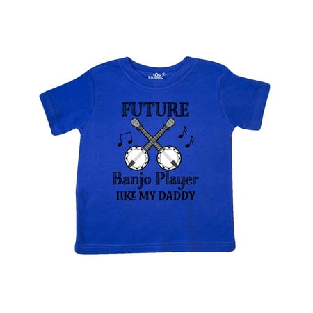 

Inktastic Future Banjo Player Like Daddy Gift Toddler Boy or Toddler Girl T-Shirt