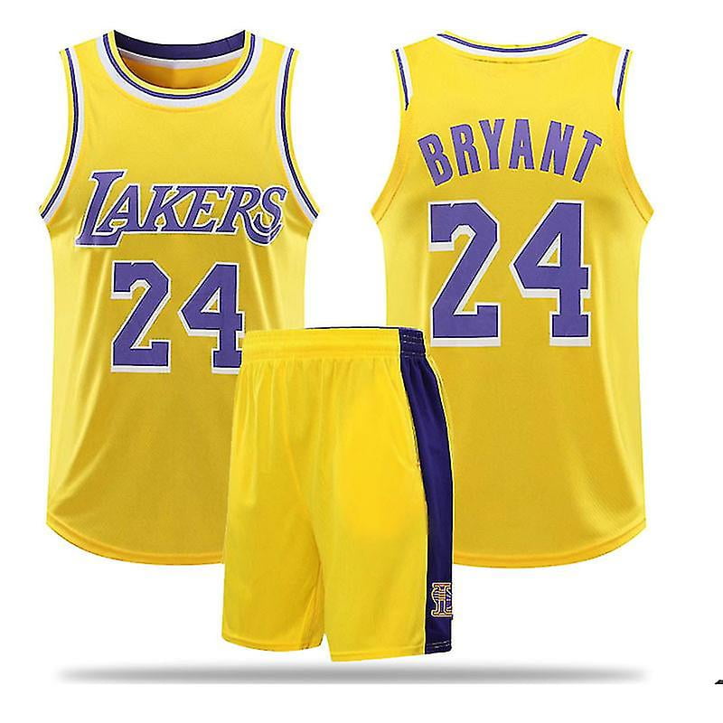 kobe bryant lakers jersey yellow