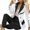 Z01-White, variant on BYHONG Women 23 Piece Outfits Casual Long Sleeve Top Loose Wide Leg Pants Set Suit Womens Pant Suits White XXL