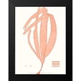 thumbnail image 2 of Vision Studio 12x14 Black Modern Framed Museum Art Print Titled - Vivid Coral Seaweed I, 2 of 5
