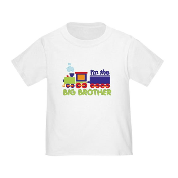 CafePress - Train Big Brother T Shirts Toddler T Shirt - Cute Toddler T-Shirt, 100% Cotton