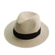 thumbnail image 5 of Sombrero de paja de ala grande, sombrero de playa, parasol, sombrero protector solar, sombrero de paja de jazz para mujer, sombrero de paja panamá, 5 of 5