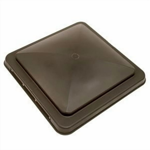 Heng s Industries Évent de Toit 74111A-C1G1 Ouverture Manuelle; pour 14 Pouces x 14 Pouces; avec Écran; Sans Ventilateur; Cadre Écran Blanc Pur/couvercle Facile à Changer Fumée; Base en Métal Galvanisé; Montage Standard