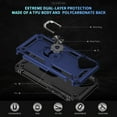 thumbnail image 5 of Asuwish Compatible with iPhone 16 Plus 6.7 inch Phone Case Tempered Glass Screen Protector Slim Magnetic Ring Holder Stand Hybrid Protective Cell Cover for i Phone16 16+ i16 + 16Plus Women Men Blue, 5 of 9