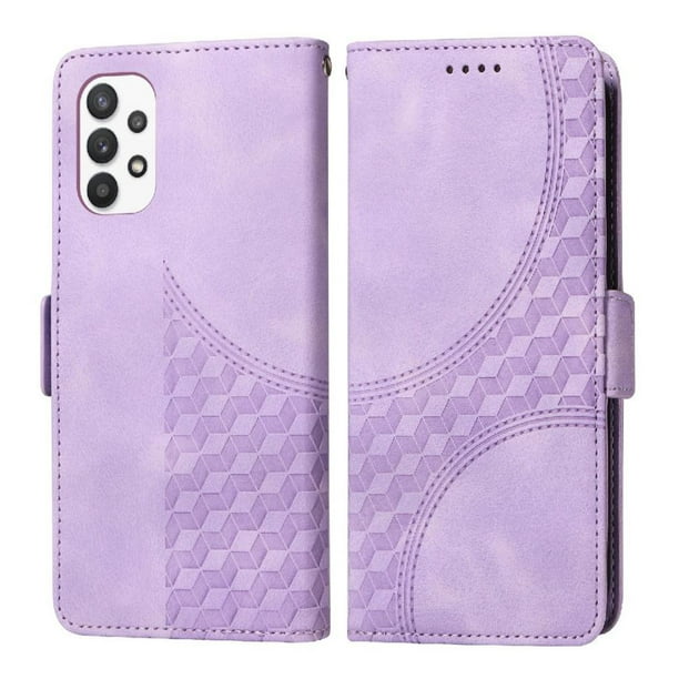 Funda GANGXUN para Samsung Galaxy A32 5G con diseño acolchado elegante, cuero PU, protección total y ajuste preciso