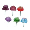 thumbnail image 3 of Plantas artificiales sin maceta, Premium, plantas falsas de PVC pequeñas para el regalo del Día de la madre, centro de mesa, decoración de pared para 6 piezas, 3 of 8