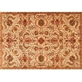 thumbnail image 1 of Ahgly Company Indoor Rectangle Persian Orange Traditional Area Rugs, 7' x 9', 1 of 1