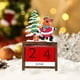 thumbnail image 5 of Ganfancp Christmas Painted Calendar Ornaments Cute Santa Claus Christmas Snowman Christmas Design Wooden Home Office Desktop Decoration Holiday Gift Choice Ofertas de La Semana 1 X Péndulo, 5 of 6