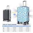 thumbnail image 4 of Fuzoiu Blue Popcorn Print Suitcase Cover,Washable Luggage Covers for Suitcase,Elastic Luggage Protector Cover,Scratch Resistant Travel Suitcase Covers-Small, 4 of 7
