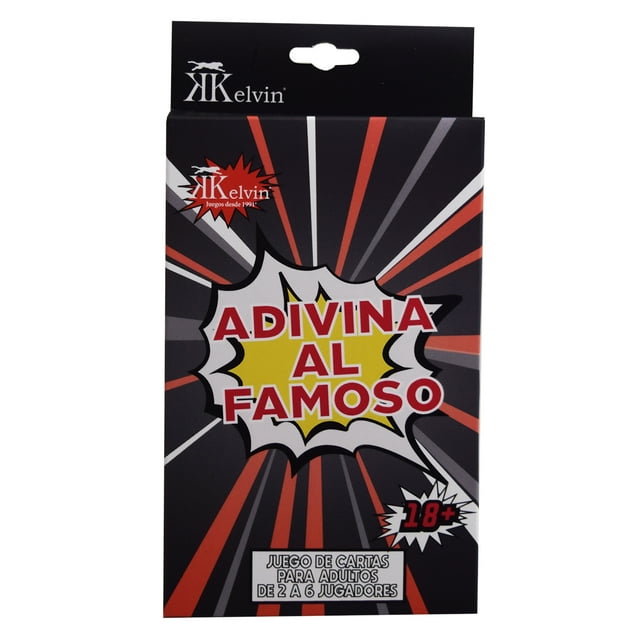 JUEGO DE CARTAS "ADIVINA AL FAMOSO"