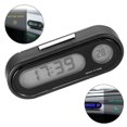 thumbnail image 4 of Mini LCD Digital Car Dashboard Electronic Time Clock Thermometer With Backlight, 4 of 7
