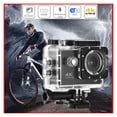 thumbnail image 2 of Action Camera Ultra HD 4K WiFi 2.0-Inch Screen 170D Underwater 30M Go Waterproof Pro Helmet Video Recording Cameras Sport Cam ,Wide USe, 2 of 6