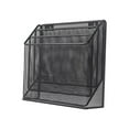 thumbnail image 3 of Lorell, Mesh Desktop Organizer, 1 Each, Black, 3 of 6