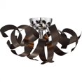 thumbnail image 1 of Quoizel Ribbons Large Flush Mount in Western Bronze, 1 of 1