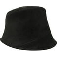 thumbnail image 1 of LinYooLi Bucket Hat for Women Spring Summer Suede Irregular Flat Top Bucket Cap Solid Color Fisherman Hats Outdoor Travel, 1 of 8