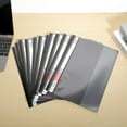Clear Front Report Cover, 30Pcs 100 Sheets File Folders, A4 Size File