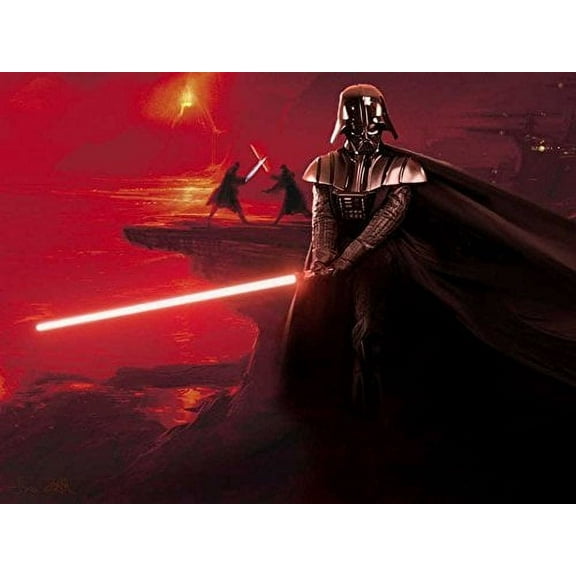 Whimsical Practicality's Star Wars Darth Vader Edible Icing Image Cake Topper-1/4 Sheet or Larger