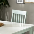 thumbnail image 6 of Walker Edison Modern 5-Piece Dining Set - White / Sage, 6 of 20