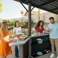 thumbnail image 3 of Blackstone 10' x 10' Outdoor Bar and Griddle/Grill Pavilion Grill Gazebo, 3 of 15