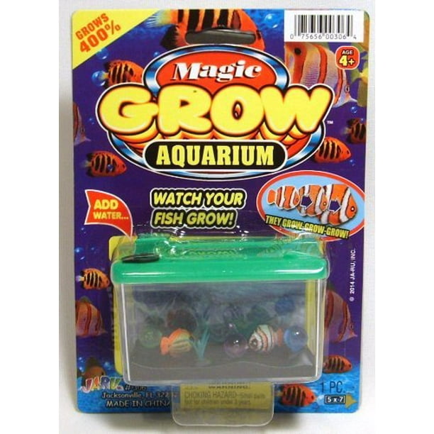 JA-RU Magic Grow Fish Aquarium Kit (, 2 Random Colors) - Walmart.com ...