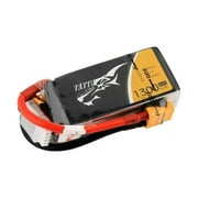 Tattu Lipo Battery 1300mAh 3S 45C 11.1V with XT60 Plug Connector for RC Car Boat Truck Heli Airplane