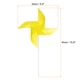 thumbnail image 2 of Molinos de Viento para el Jardín 50pcs 15.7' x 9.1' Unique Bargains Amarillo, 2 of 6